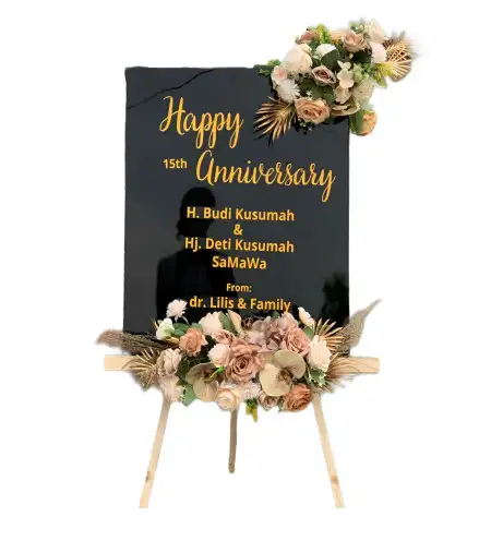 Papan Bunga Akrilik Kedaton