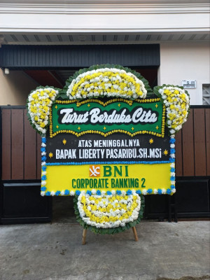 Papan Bunga Duka di Kedaton