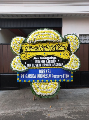 Papan Bunga Duka di Kedaton